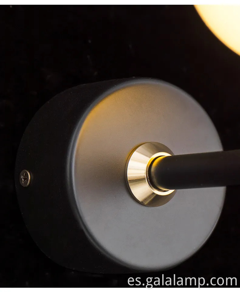 Lámpara de pared LED de pájaro de órgano nórdico para la decoración del dormitorio